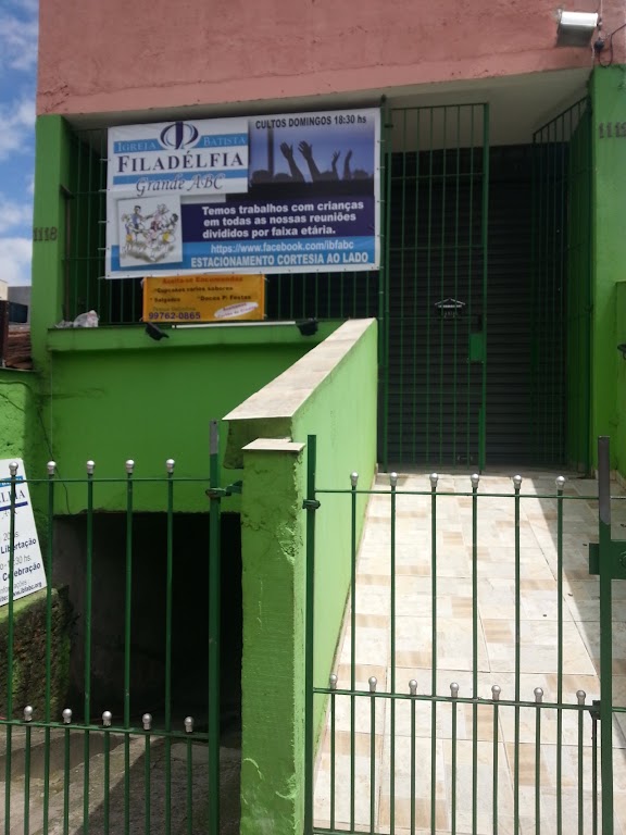 Fachada de Igreja Batista Filadelfia