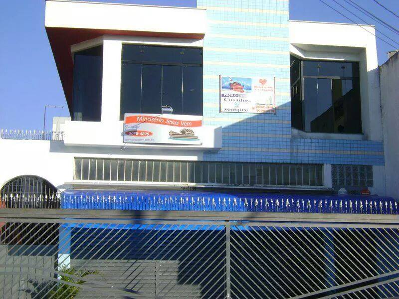 Fachada de Igreja Pentecostal Jesus Vem Vencemos Pela Fé