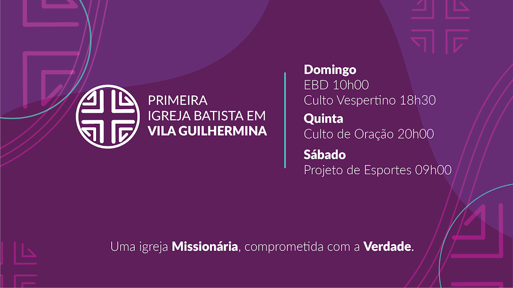 Fachada de Primeira Igreja Batista em Vila Guilhermina