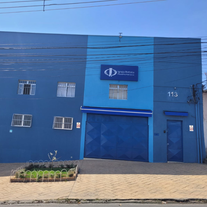 Fachada de Igreja Batista Filadélfia Patriarca