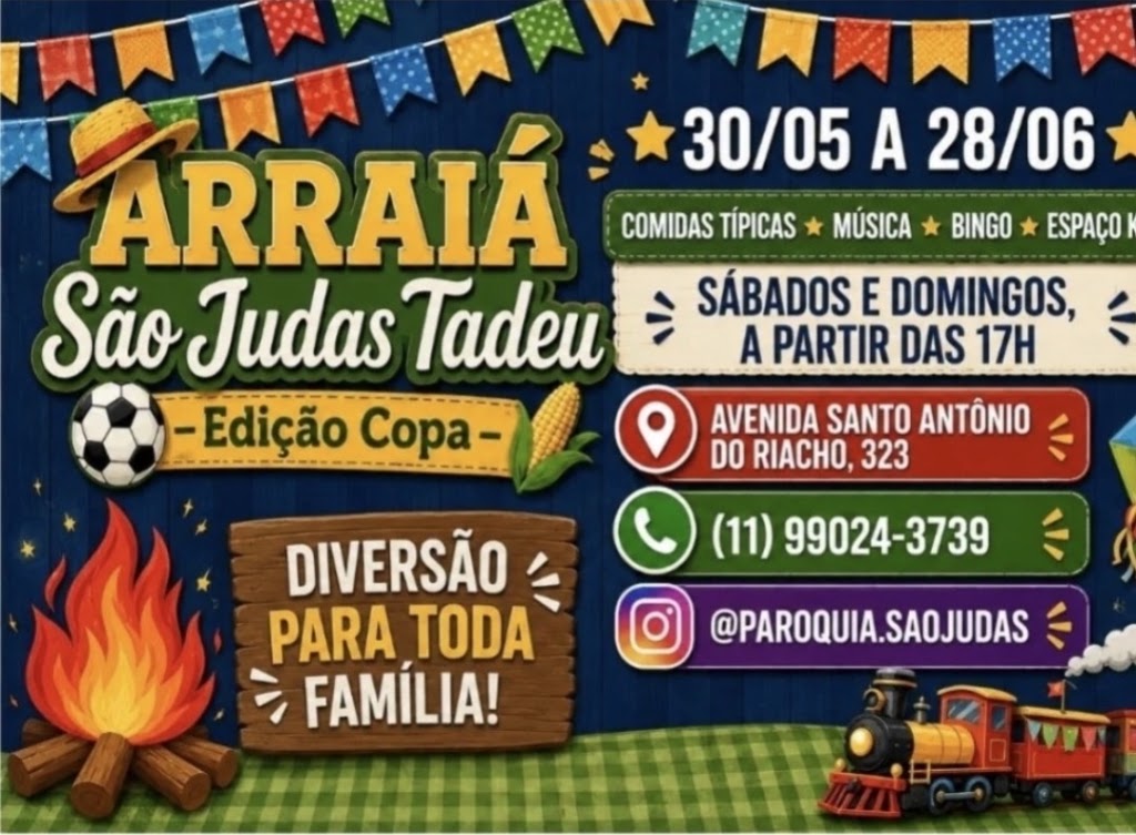 Fachada de Paróquia São Judas Tadeu - Jardim Penha