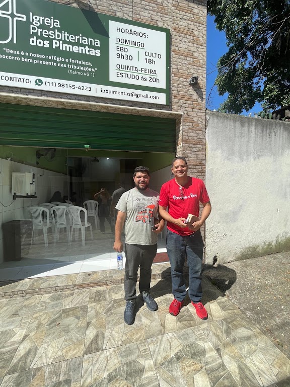 Fachada de Igreja Presbiteriana dos Pimentas