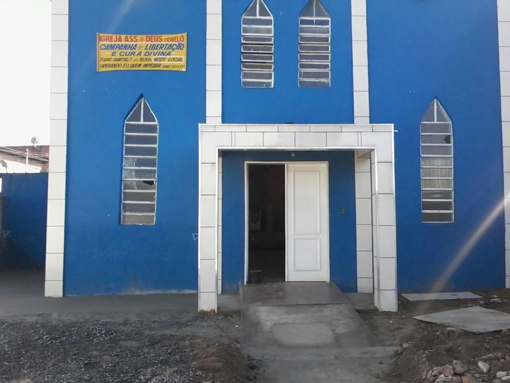 Fachada de Igreja Evangélica Assembleia de Deus Missões em Jardim Fiorelo