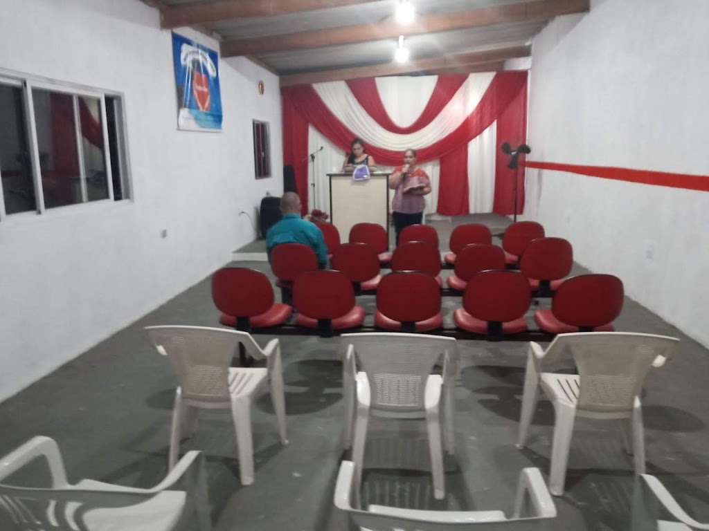 Fachada de Igreja evangélica pentecostal Templo de Deus