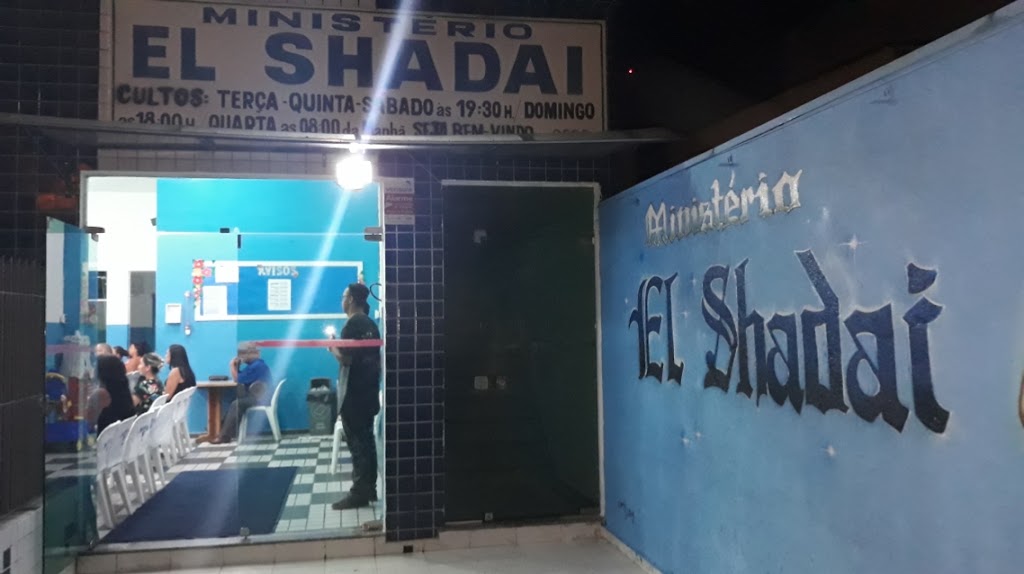 Fachada de Igreja Evangélica Ministério El Shadai