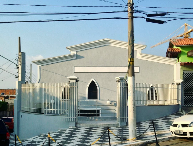 Fachada de Congregação Cristã no Brasil - CCB Jardim Gianetti (São Miguel Paulista)