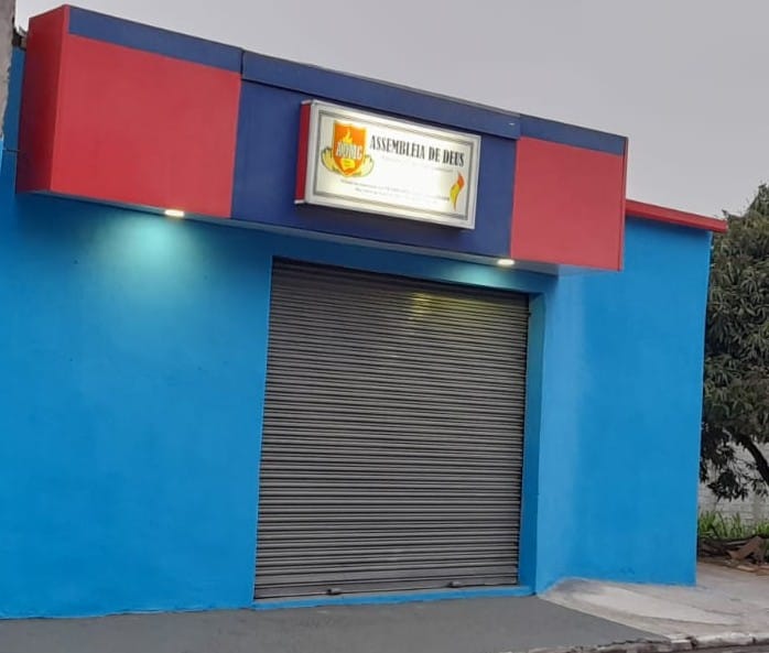 Fachada de Igreja Evangélica Assembleia de Deus Min. JD São Paulo