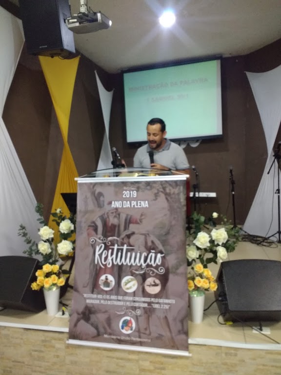 Fachada de Igreja Evangélica União Pentecostal (em Vila Solange)