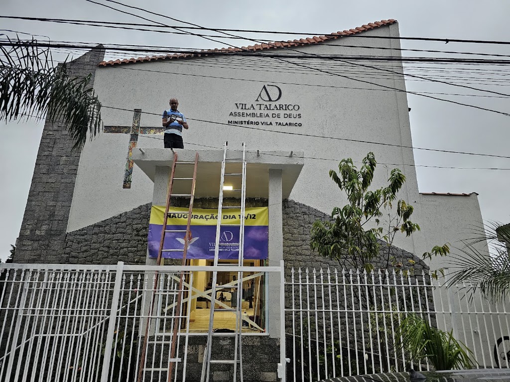 Fachada de Igreja Assembleia de Deus Ministério Vila Talarico