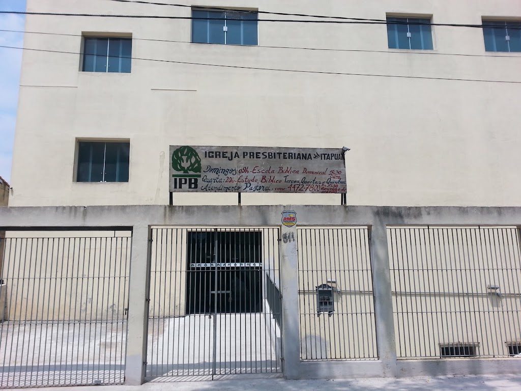 Fachada de Igreja Presbiteriana no Jardim Itapuan