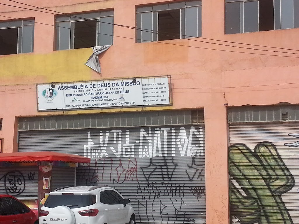 Fachada de Assembléia de Deus da Missão