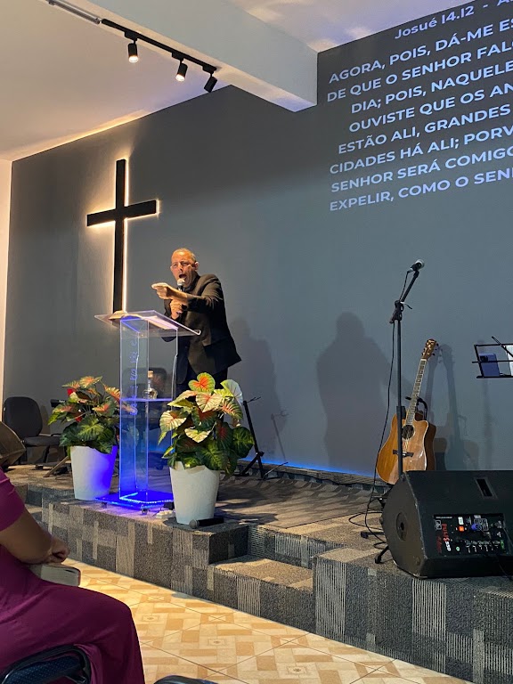 Fachada de Igreja Evangélica A Benção - Santo André