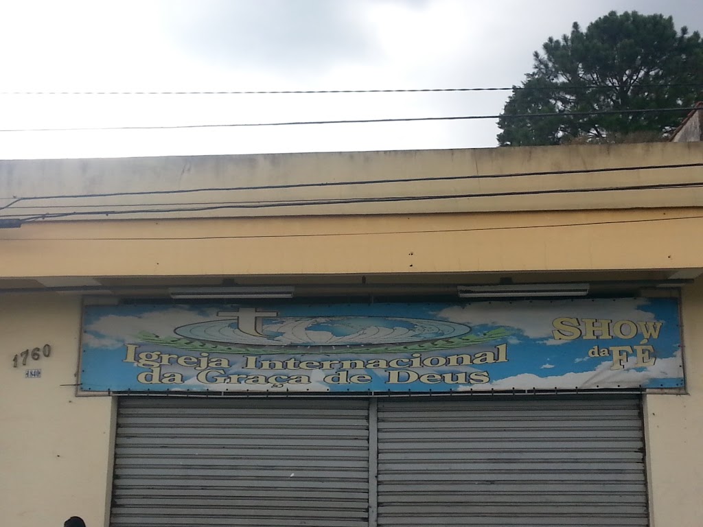 Fachada de Igreja Internacional da Graça de Deus