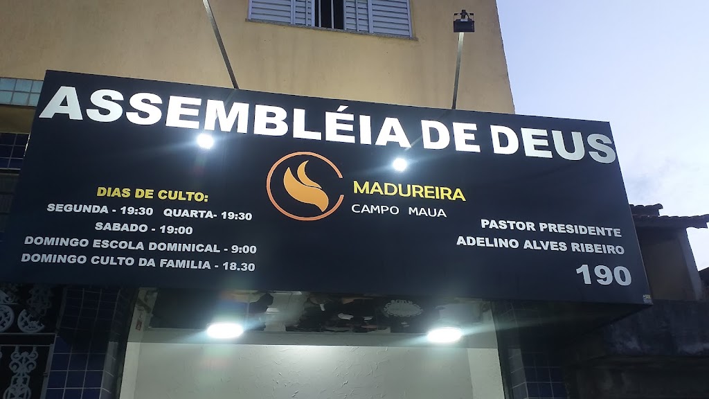 Fachada de Igreja Assembléia de Deus