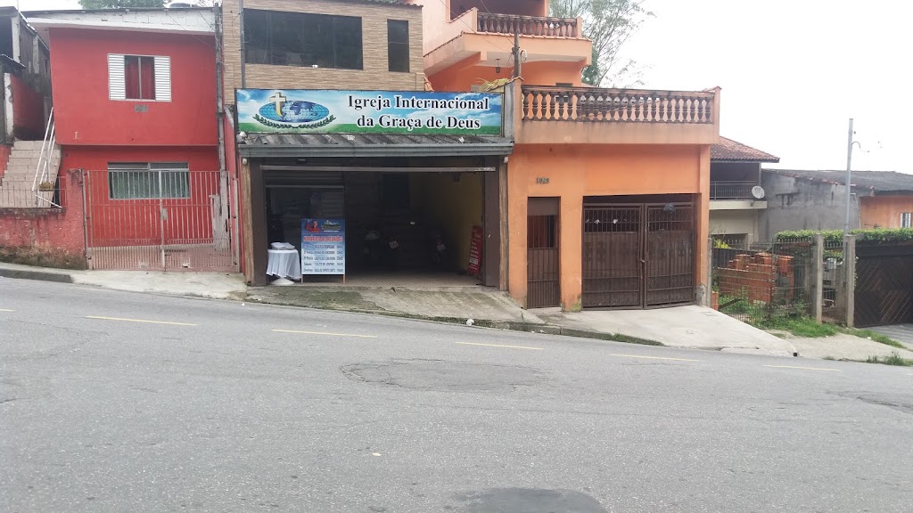 Fachada de Igreja Internacional Da graça De Deus