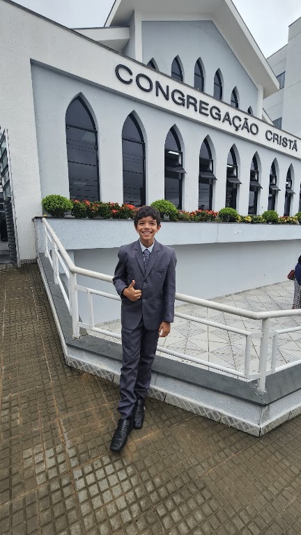 Fachada de Congregação cristã no Brasil