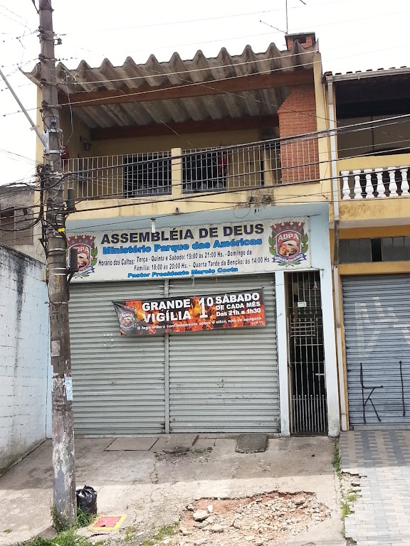 Fachada de Assembléia de Deus