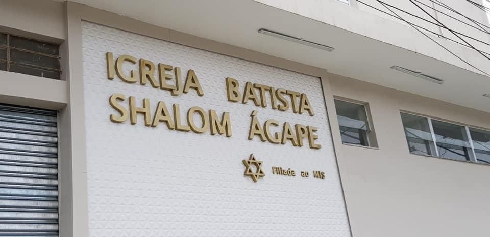 Fachada de Igreja Batista Shalom Agape