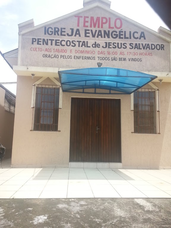 Fachada de Templo Igreja Evangélica Pentecostal de Jesus Salvador