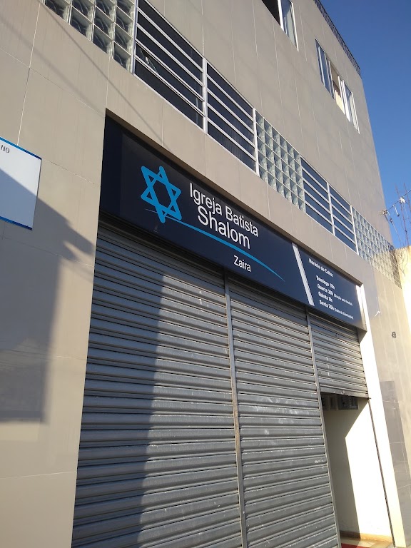 Fachada de Igreja Batista Shalom Zaira