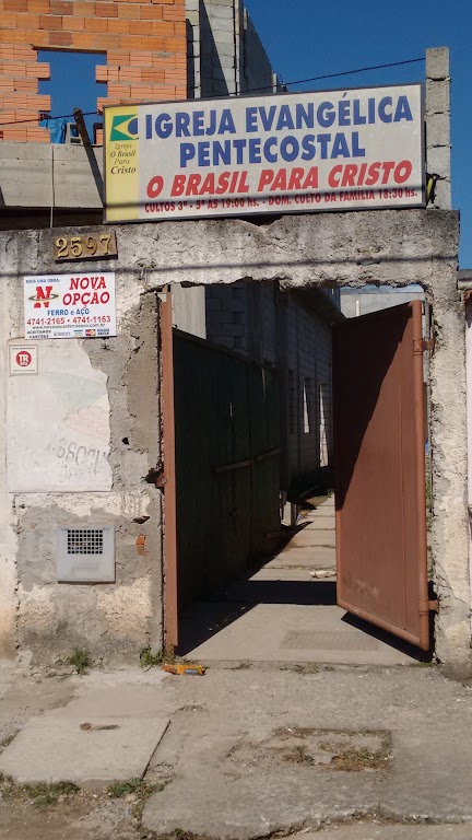 Fachada de Igreja Evangélica Pentecostal