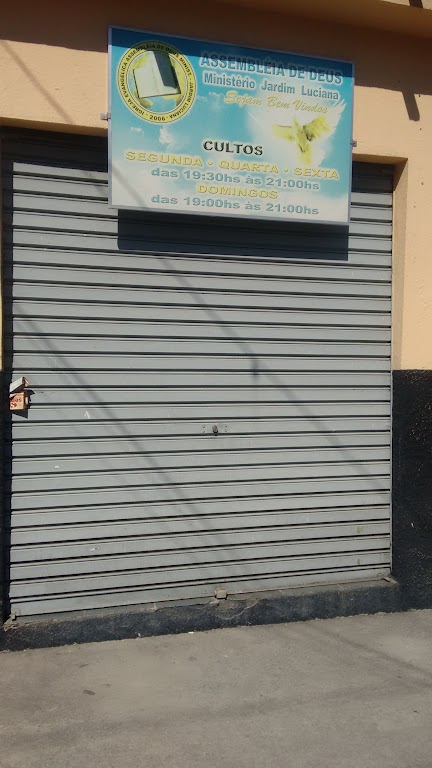 Fachada de Assembléia de Deus Ministério Jardim Luciana