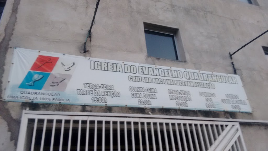 Fachada de Igreja do Evangelho Quadrangular