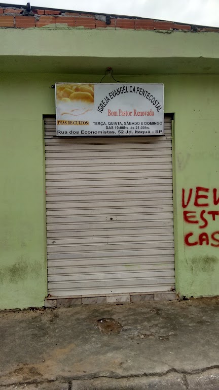 Fachada de Igreja Evangélica Pentecostal Bom Pastor Renovada