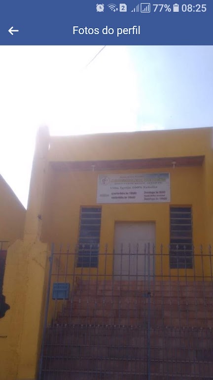 Fachada de Assembleia de Deus Belém setoe 22