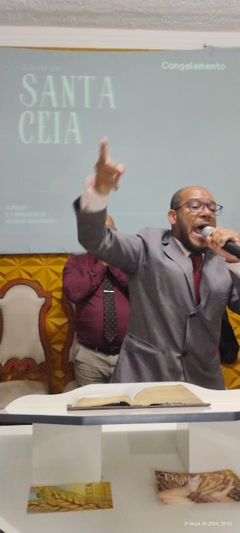 Fachada de Igreja Evangélica Jeová Shamah