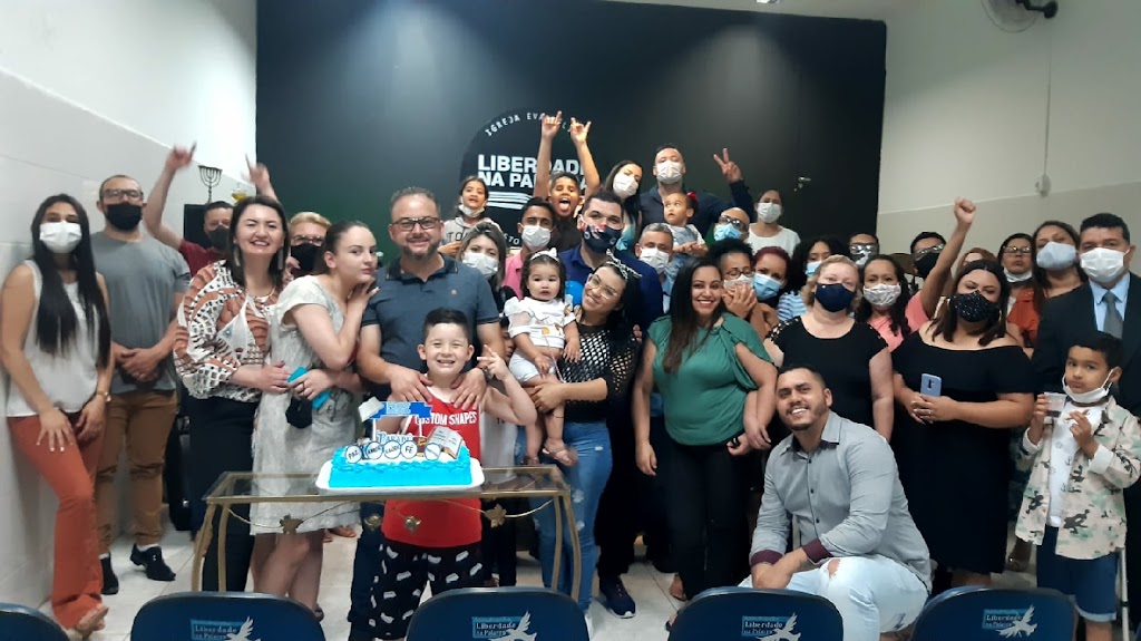 Fachada de Igreja Evangélica Liberdade na Palavra