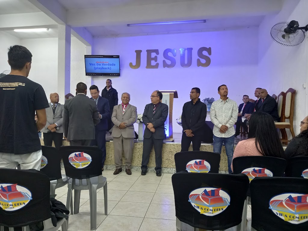 Fachada de Assembleia de Deus Ministerio Vida com Deus