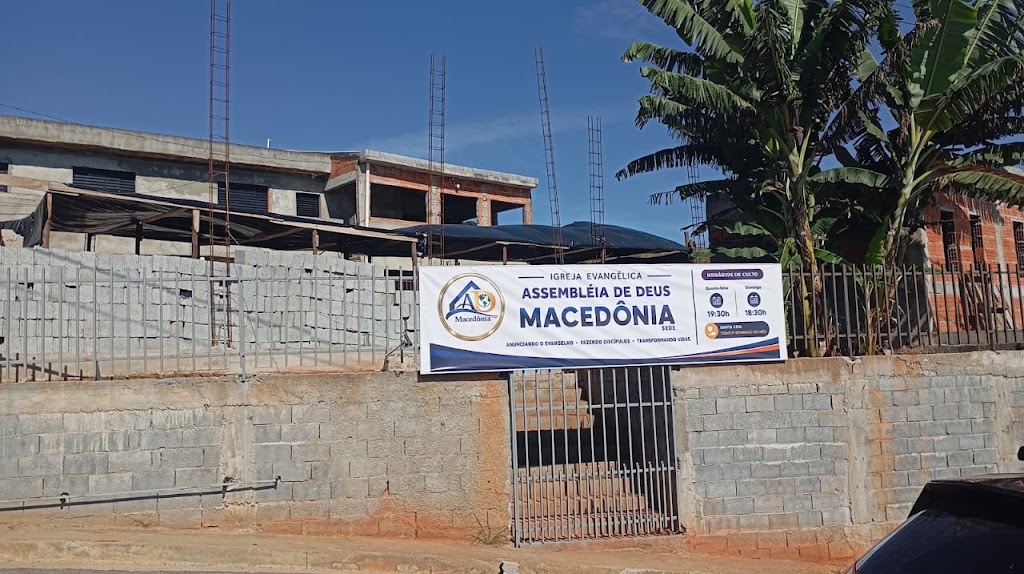 Fachada de IGREJA EVANGÉLICA ASSEMBLÉIA DE DEUS MACEDONI