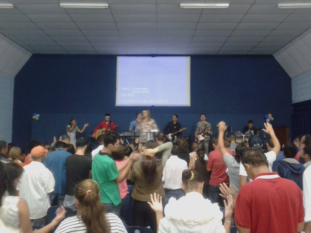 Fachada de Igreja Templo Vivo Extrema MG