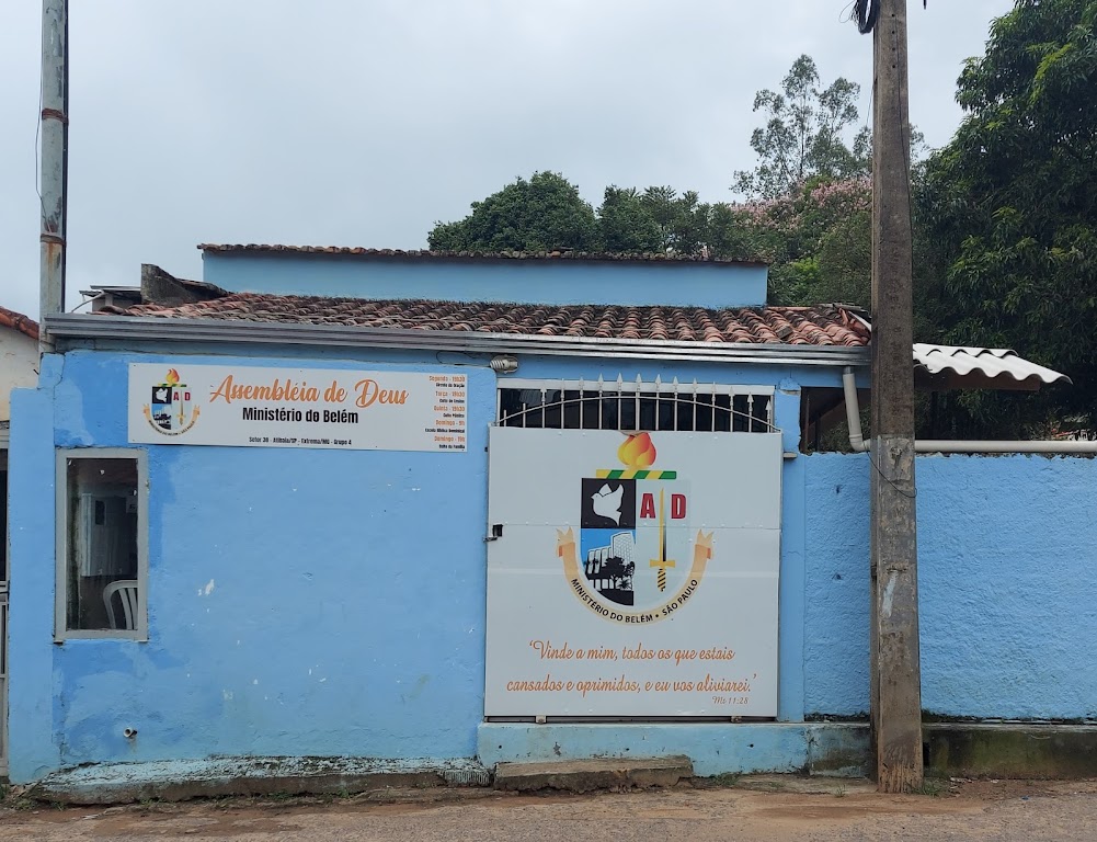 Fachada de Assembleia de Deus Ministério do Belém - Ponte Alta
