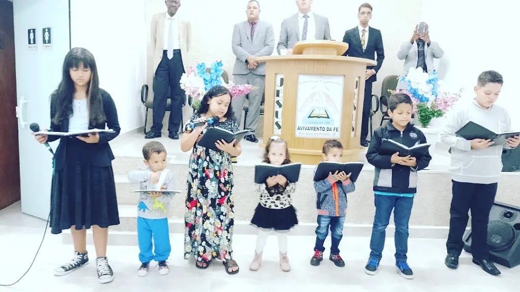 Fachada de Igreja Evangélica Avivamento da Fé