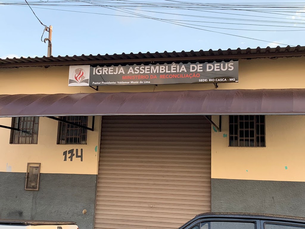 Fachada de Assembleia de Deus Ministério Da Reconciliação Atibaia - Com Sede em Rio Casca