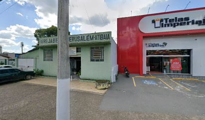 Fachada de Igreja Bíblica Jerusalém Atibaia