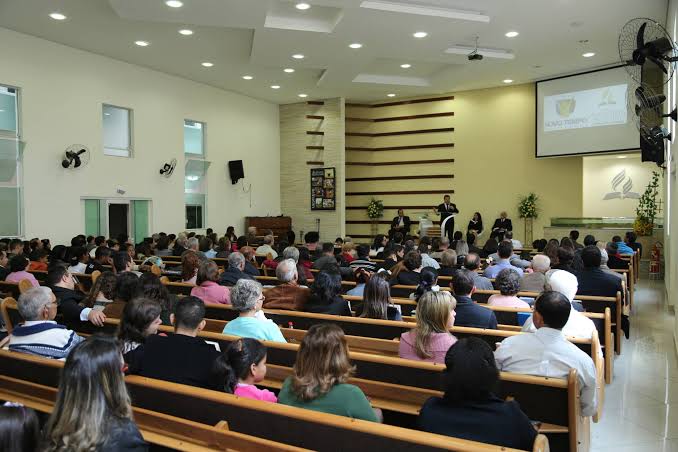 Fachada de Igreja Adventista Sétimo Dia Central de Atibaia