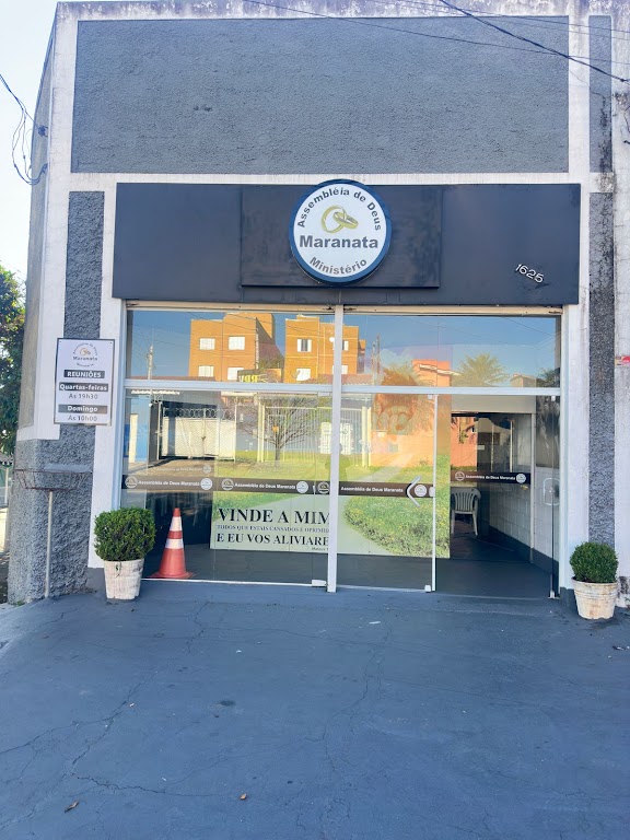 Fachada de Igreja Assembleia de Deus Ministério Maranata Atibaia