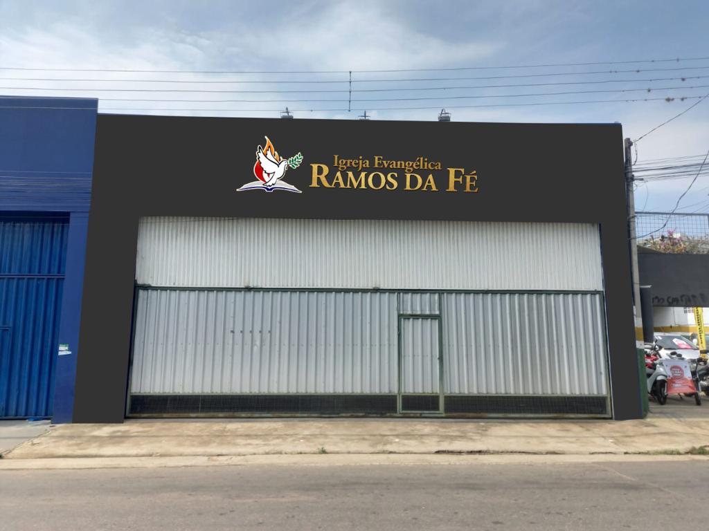 Fachada de Igreja Evangélica Ramos da Fé