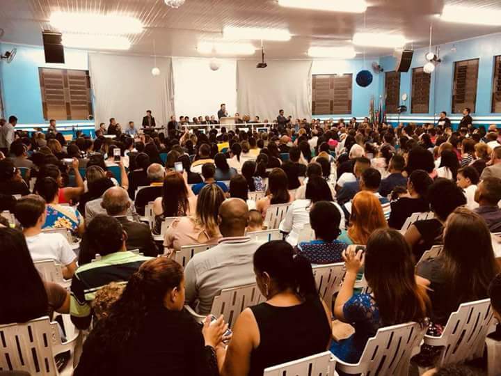 Fachada de Igreja Assembléia de Deus - Bragantina