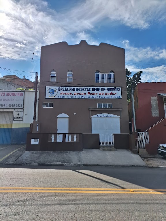 Fachada de Igreja Pentecostal Rede De Missões