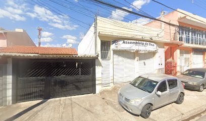 Fachada de Igreja evangélica Assembléia de Deus ministério de Belem