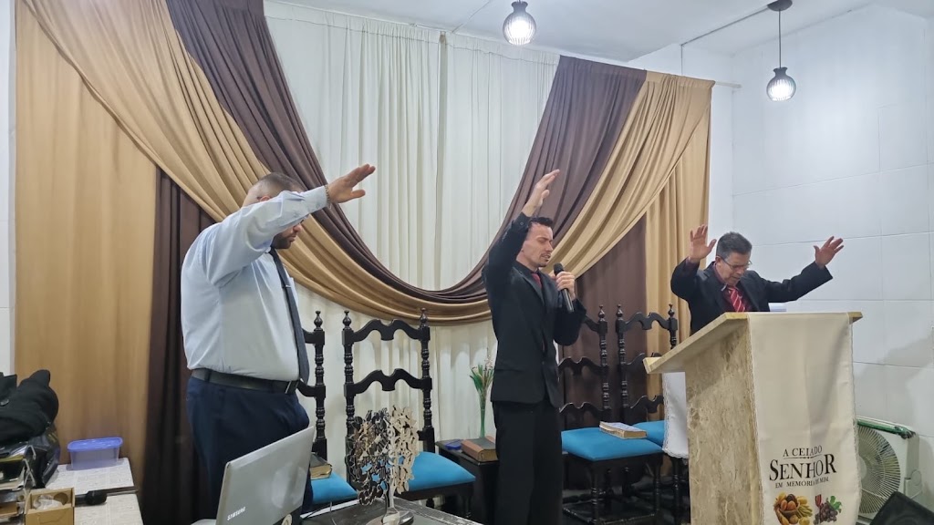 Fachada de Igreja Evangelica Pentecostal Jesus Cristo é a Palavra