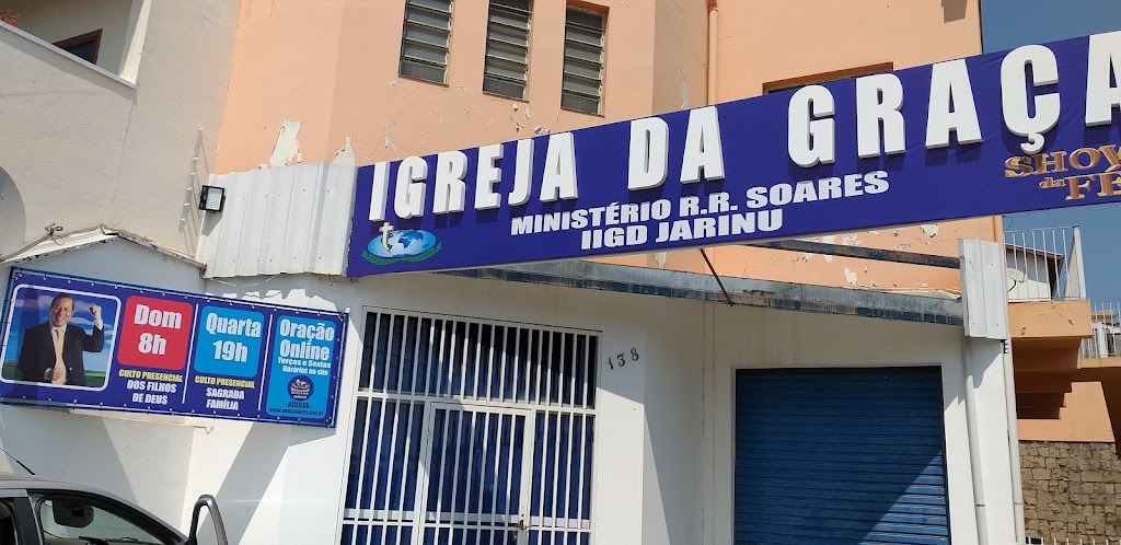 Fachada de Igreja Internacional da Graça de Deus JARINU