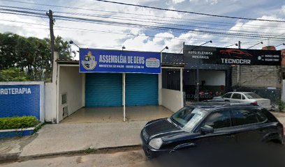 Fachada de Igreja evangélica ASSEMBLEIA DE DEUS Ministério do belém