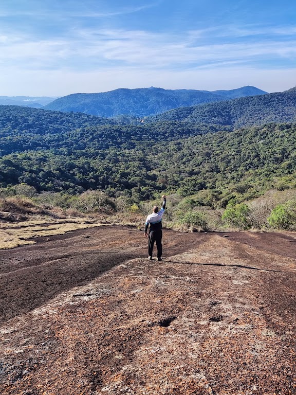 Fachada de Pedra Vermelha