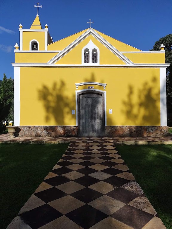 Fachada de Igreja Histórica - Bairro Portão - Atibaia