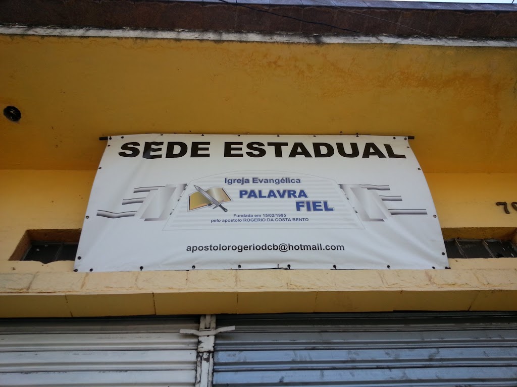 Fachada de Igreja Evangélica Palavra Fiel - Filial Jardim Brasil